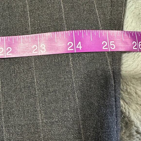 Branford & Taylor Collection Gray Pinstripe Wool Sports Coat Size 50R - Picture 5 of 6